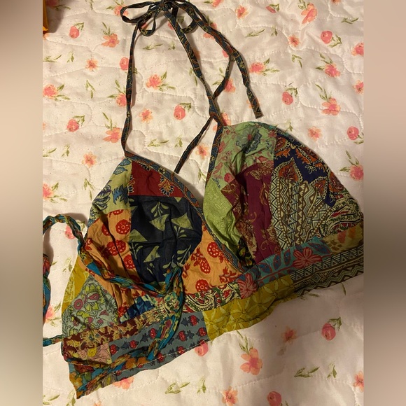 Hippie Top BOHO PATCHWORK - Picture 2 of 4